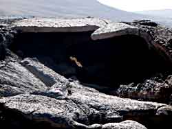 Lava Caves on Southwest flow of Jebel Qidr