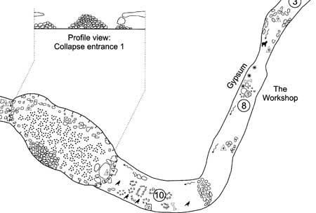 Detail of Cave Map