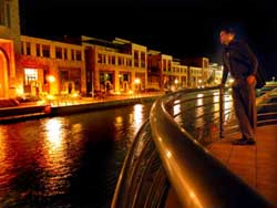 Seawater canal at KAUST