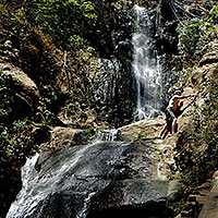 Los Azules, the Blue Falls of Tequila, Mexico