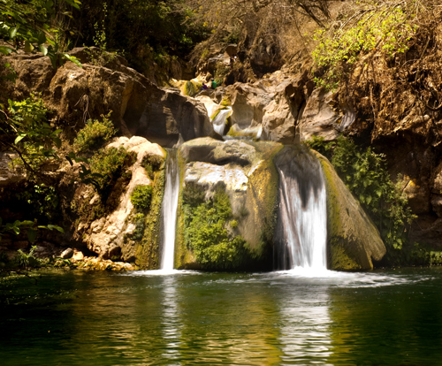 Fall 2, Rio Jalpa, Aquetzalli Canyon, Jalisco, Mexico