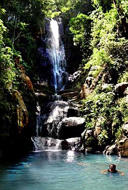 Los Azules Falls