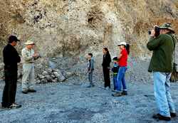 Spherulites in quarry at Ahuisculco