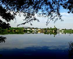 Ro Santiago just upstream of El Salto