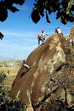 Rappel Practice at El Diente, Jalisco, Mexico