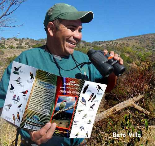 Guide Beto Villa at UMA Agua Blanca