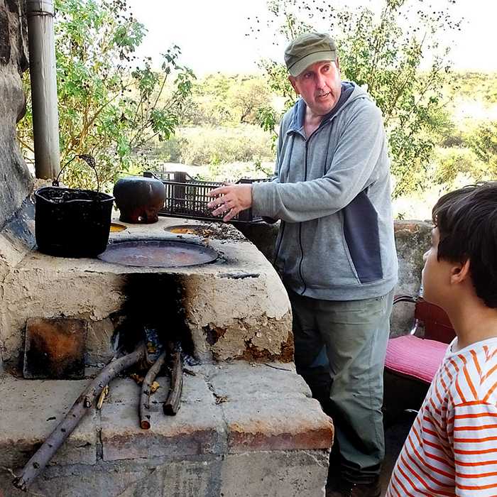 Liam Devany explains Rocket Stove